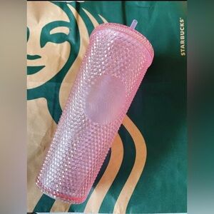 Starbucks Indonesia Glitter Bling Pink Venti Studded Tumbler